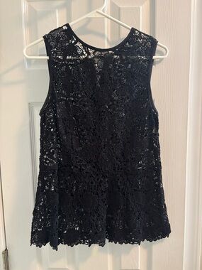 Cabi Needle Lace Shell